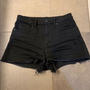 BLANK NYC black denim shorts - size 27